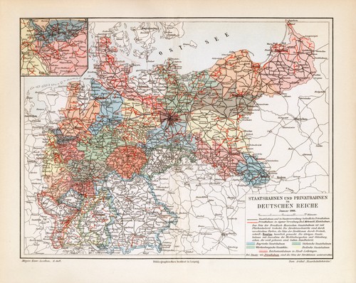 Eisenbahn deutschen reich - im,