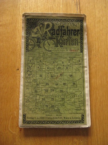 Alte freytags radfaher karte - g.freytags,
