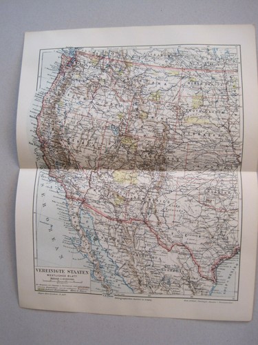 Alte landkarte usa vereinigte - alte, "vereinigte