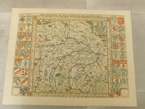 Landkarte bayern kurtze - landkarte,