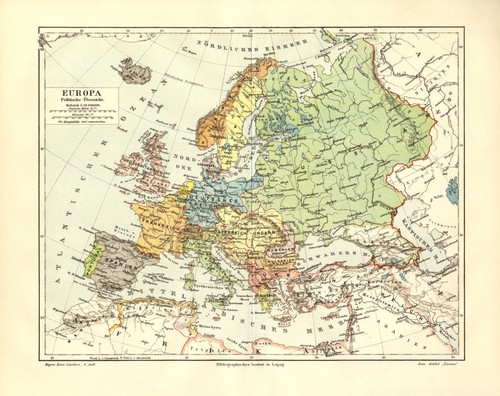 Europa politische übersicht - europa,