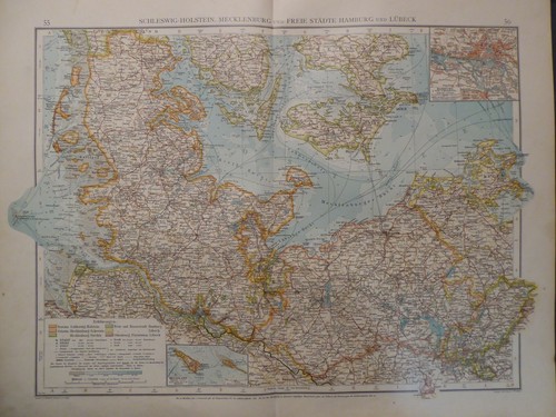 Landkarte schleswig holstein - landkarte, schleswig-holstein