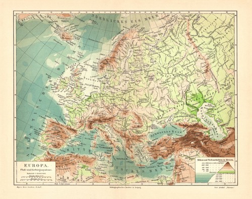 Europa flüsse gebirge - europa,