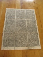 alte Landkarte Nr 332 Arnsberg