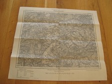 alte Landkarte Sachsen Nr. 444