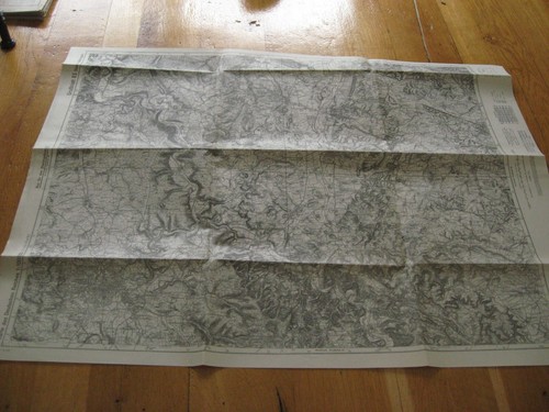 Alte landkarte großblatt - landkarte,