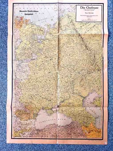 Ostfront landkarte - ostfront, 2