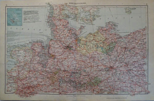 Landkarte nord deutschland - landkarte,