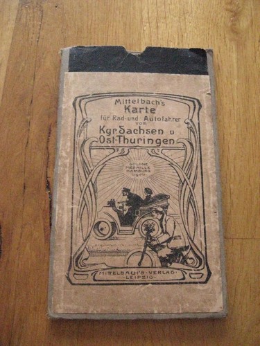 Alte mittelbachs karte - mittelbachs, vom