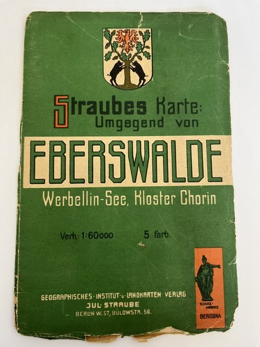 Straubes karte eberswalde - straubes,