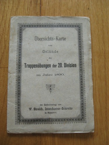 Alte übersichts karte vom - alte,