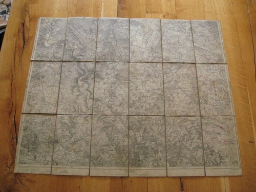 Alte landkarte einheitsblatt - alte,