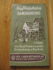 alte Landkarte Ausflugskarte