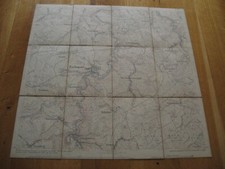 altes Messtischblatt Sachsen