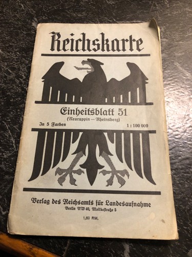 Reichskarte einheitsblatt 51 - einheitsblatt,