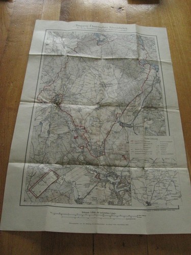 Alter plan des truppen - des,
