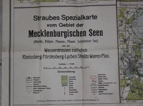 Landkarte mecklenburg - ,