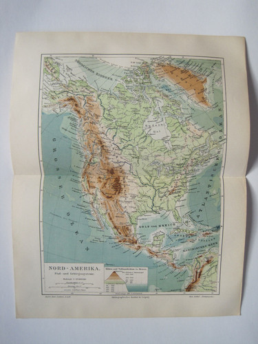 Antike landkarte nord amerika - antike, nord-amerika