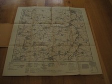 altes Messtischblatt Sachsen