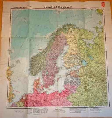 Alte landkarte finnland - landkarte,
