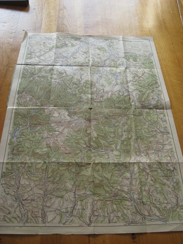 Alte landkarte riesengebirge - alte,