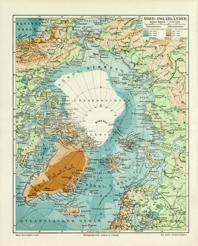 Nord polarländer historische - nord,