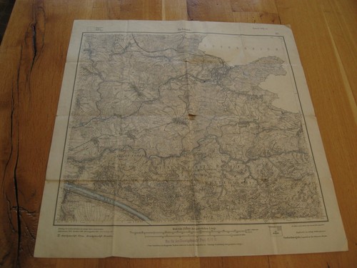 Altes messtischblatt sachsen - altes,