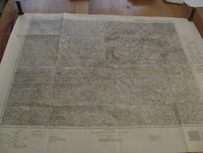 alte Landkarte Großblatt Nr